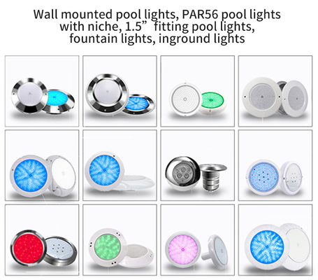 کنترل از راه دور 18 وات 35 واتی LED شیشه ای سفید خالص ضد آب